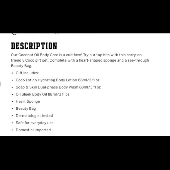 PINK COCONUT OIL BODY CARE GIFT SET - Picture 5 of 7